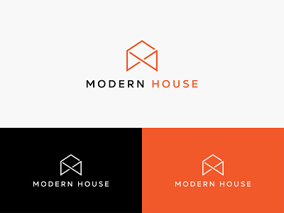 House Logo - Modern House Logo Design branding logo design business logo creative logo home logo house logo house logo design logo logo design minimal logo minimalist logo modern house logo modern logo real estate logo real estate logo design