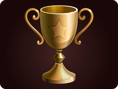 Goblet icon game artifact concept design gold golden icon illustration interface object quest win winner
