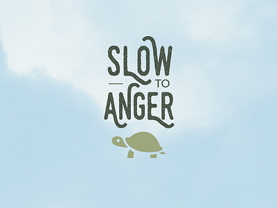 Slow to anger.