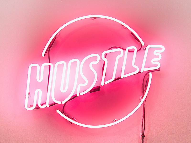 Hustle by Scott Daniels for WeWork on Dribbble