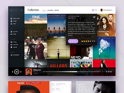 Spotify - Now playing by Abdul Rehman on Dribbble