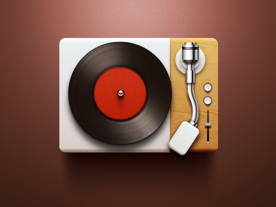 Music player icon sanadas ui