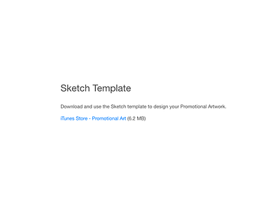 iTunesStore-PromotionalArt.sketch app ios itunes sketch template