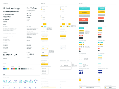 UI Style Guide Template - Freebie Supply