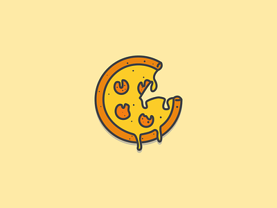 Pizza logo research