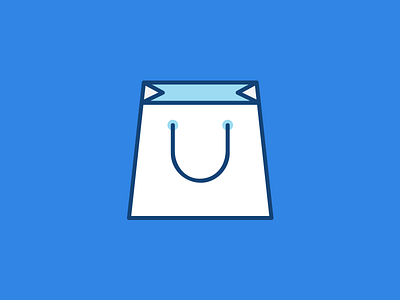 Shop bag icon by Alexandre Teillet on Dribbble