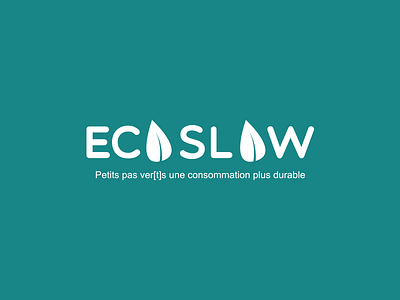 ECOSLOW eco friendly green logo logotype slow sustainable energy