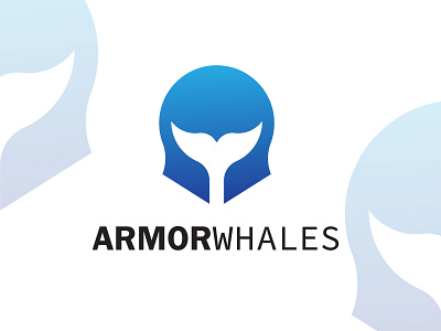 ArmorWhale Logo Design jatskee designs