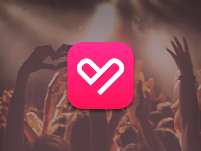 App Icon app appicon finger heart icon ios minimal