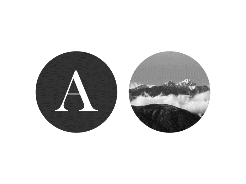 Two mountains & a cloud a ace cloud logo mountain