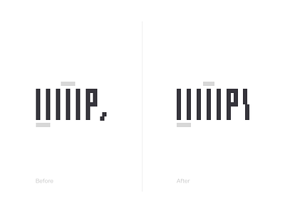 UI TIPS filter logo rectangles typography