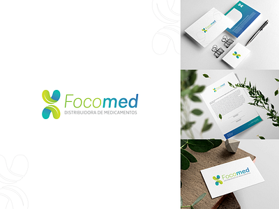 LOGO - FOCOMED brand identity branding design graphic healthy icon logo logo design logodesign marca medicine vector