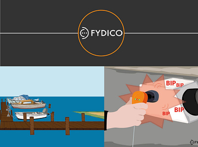 Fydico Illustration design illustration illustrator marketing storyboard