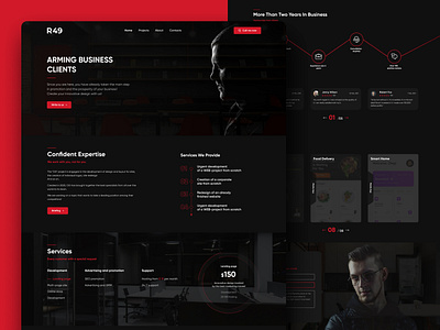 Business Сard | Landing Page