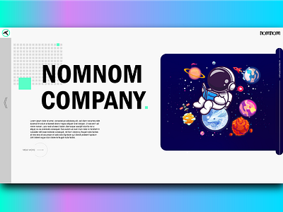 NomNom Website Design