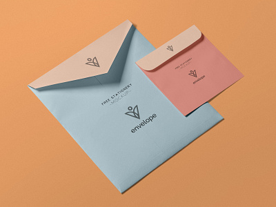 Invitation Envelope Mockup Template branding design envelope mockup simple