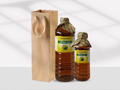 Oil Packaging Branding branding design mockup packaging simple social media design