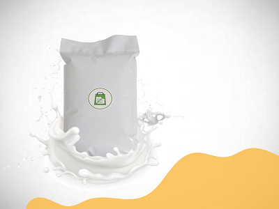 Milk Social Post Design branding design mockup packaging simple social media design