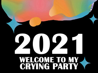 Welcome To My Crying Party Website Concept Art branding design event festival graphic logo webdesign website website design