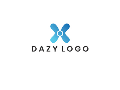 logo my dazy 01 branding dazy design flat flower logo illustration logo logodesign minimal typography vector