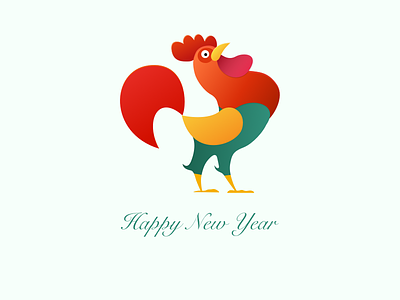 happy new year chicken happy new year