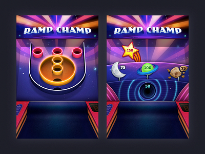 Ye Olde Ramppe Champpe game iconfactory ios iphone ramp champ skee ball