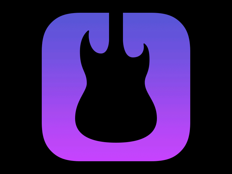 Guitar Icon [GIF] glam glamour glitz guitar rock shiny