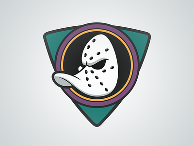 Anaheim Ducks Mask NHL Hockey Official Team Logo Theme Wall