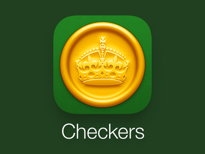 Checkers App Icon for iOS 7 app checkers icon ios ios7
