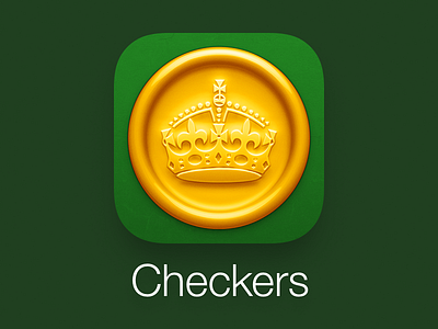 Checkers App Icon for iOS 7