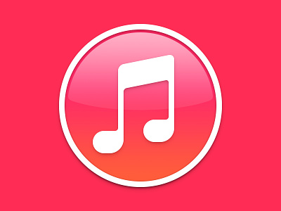 Music / iTunes Icon app icon ios ios7 itunes mac music osx