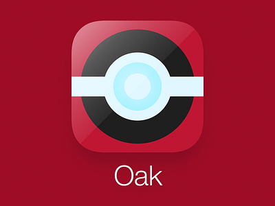 Oak App Icon (Final) app icon ios ios7 oak pokedex pokemon