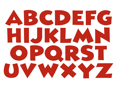 Silly Sans (Capitals) alphabet font sans silly typeface