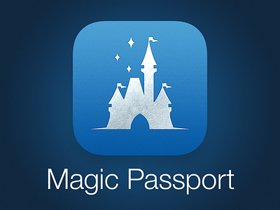 Magic Passport App Icon (WDW)