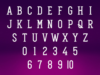 “Carta” Font alphabet font numbers numerals playing cards type design typeface