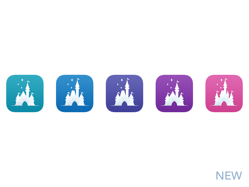 Magic Passport Icon Refresh app disney icon ios magic passport