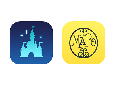 Magic Passport & MAPO App Icons app icon castle icon magic passport mapo mary poppins