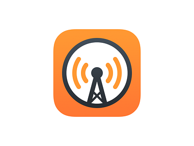 Overcast 3 App Icon app app icon arment icon ios marco overcast podcasts