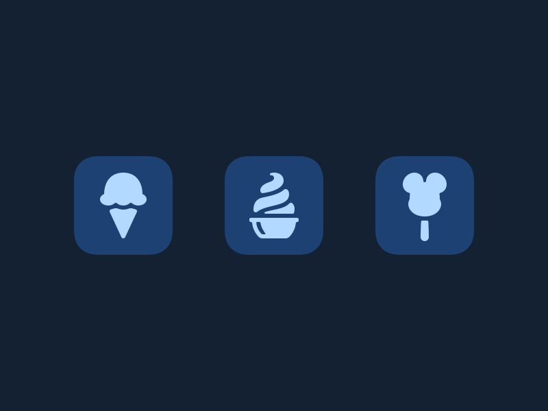 Treats ice cream bar dole whip soft serve ice cream disneyland icons magic passport