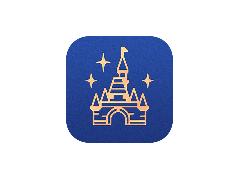 Magic Passport App Icon app icon disneyland icons magic passport