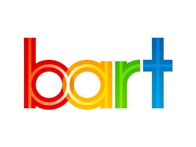 Bart bart blue green logo red yellow