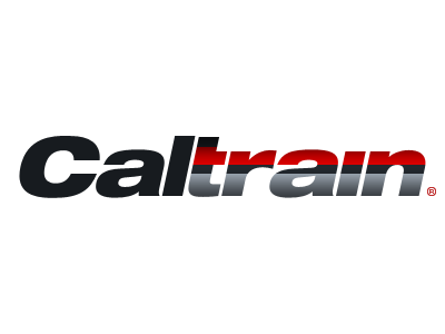 Caltrain black caltrain red