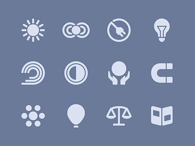 MOVA Icons glyphs icons mova symbols