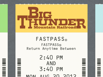 Disney's Fastpass® disney disneyland fastpass kingdom magic park ticket