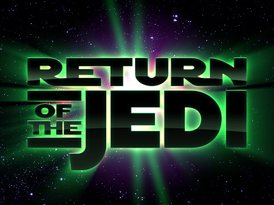 Return of the Jedi green return of the jedi star wars