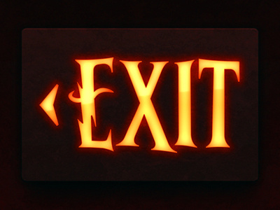 Harry Potter and the Forbidden Journey Exit Sign