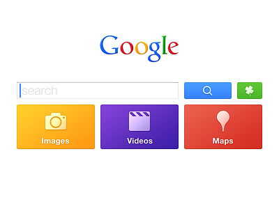 Google colors google lucky redesign search tiles