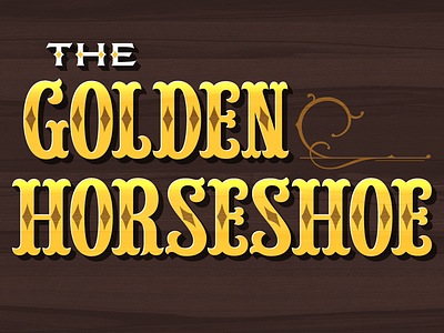 The Golden Horseshoe disneyland frontierland golden horseshoe