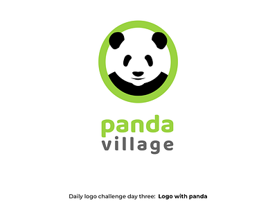 Logo with Panda