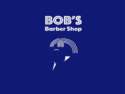 Logo for Bob's Barber Shop.